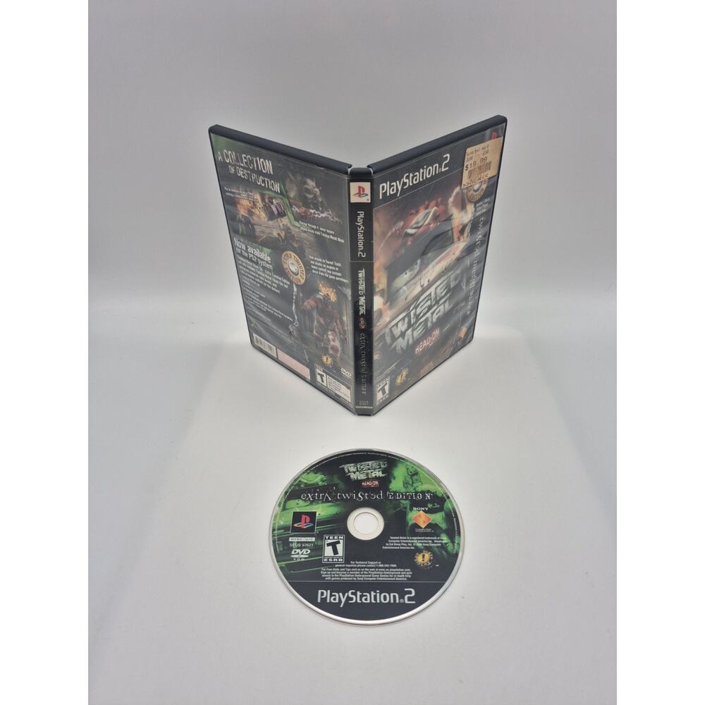 Twisted Metal: Head-On Extra Twisted Edition Sony PlayStation 2 No Manual Tested